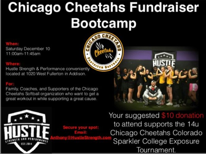 14u Chicago Cheetahs Charity Bootcamp