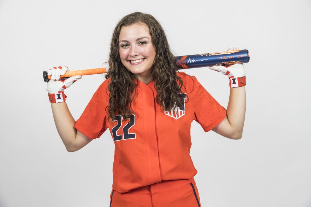 Abby Ryniec #12, committed to the University of Illinois