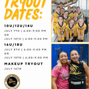 2025-2026 Season Tryouts!
